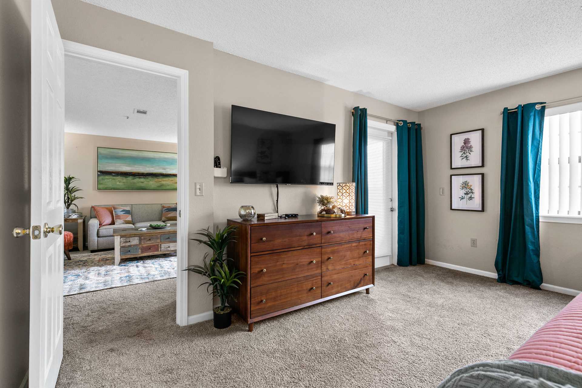 Each bedroom has a large smart TV with all your favorite cha
